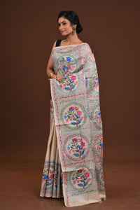 Pure Silk Kantha Saree