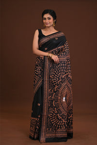 Pure Silk Kantha Saree