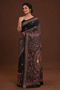 Pure Silk Kantha Saree