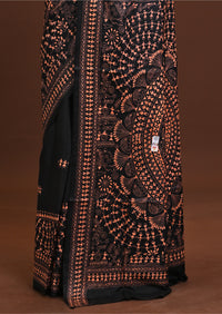 Pure Silk Kantha Saree