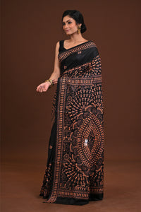 Pure Silk Kantha Saree