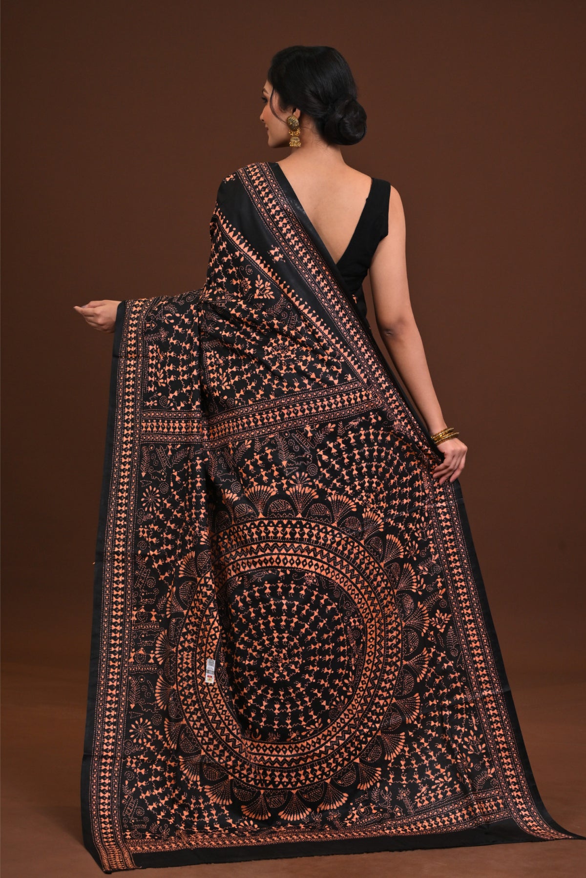 Pure Silk Kantha Saree