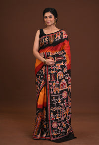 DTBP Silk Batik saree