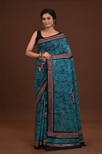 Special Batik Cotton Kantha Saree
