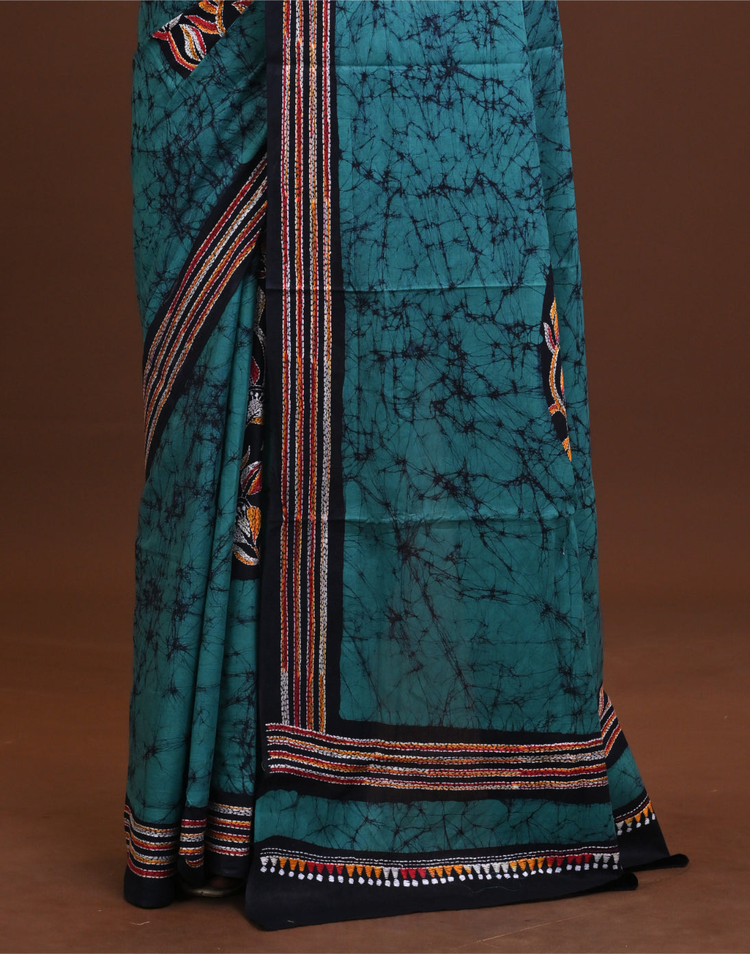 Special Batik Cotton Kantha Saree