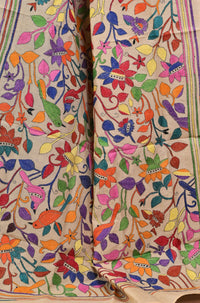 Pure Silk Kantha Dupatta