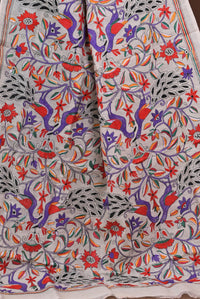 Pure Silk Kantha Dupatta