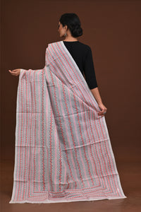 Pure Silk Kantha Dupatta