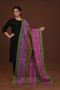 Silk Dye Kantha Dupatta
