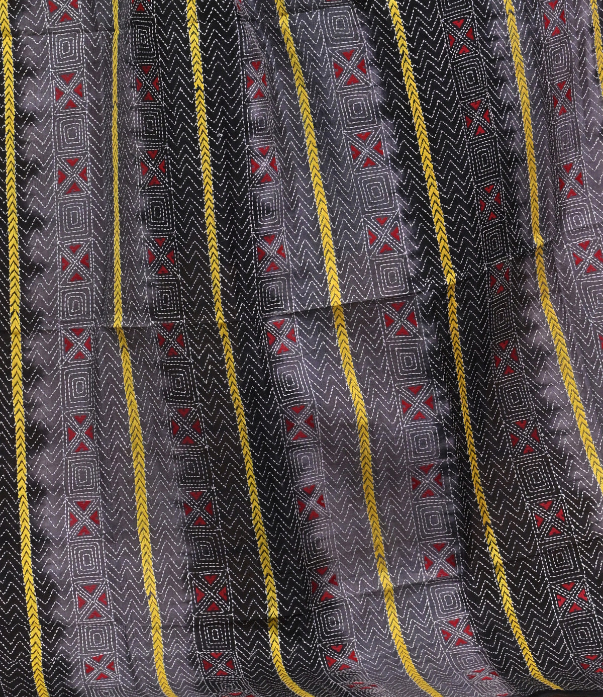 Silk Dye Kantha Dupatta