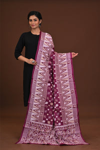 Pure Silk Kantha Dupatta