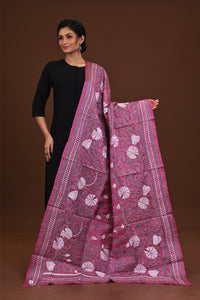 Pure Silk Kantha Dupatta