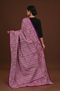 Pure Silk Kantha Dupatta