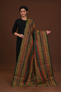 Pure Silk Kantha Dupatta