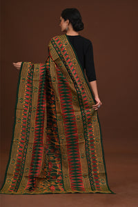 Pure Silk Kantha Dupatta