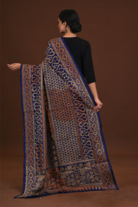 Pure Silk Kantha Dupatta