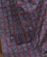 Silk Block Kantha Dupatta