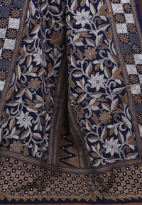Pure Silk Kantha Dupatta
