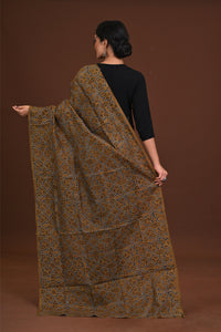 Silk Block Kantha Dupatta