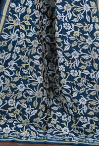 Pure Silk Kantha Dupatta