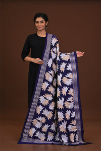 Pure Silk Kantha Dupatta