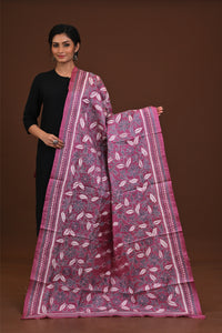 Pure Silk Kantha Dupatta