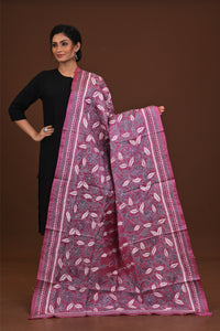 Pure Silk Kantha Dupatta