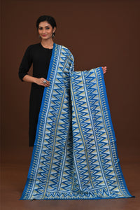 Pure Silk Kantha Dupatta
