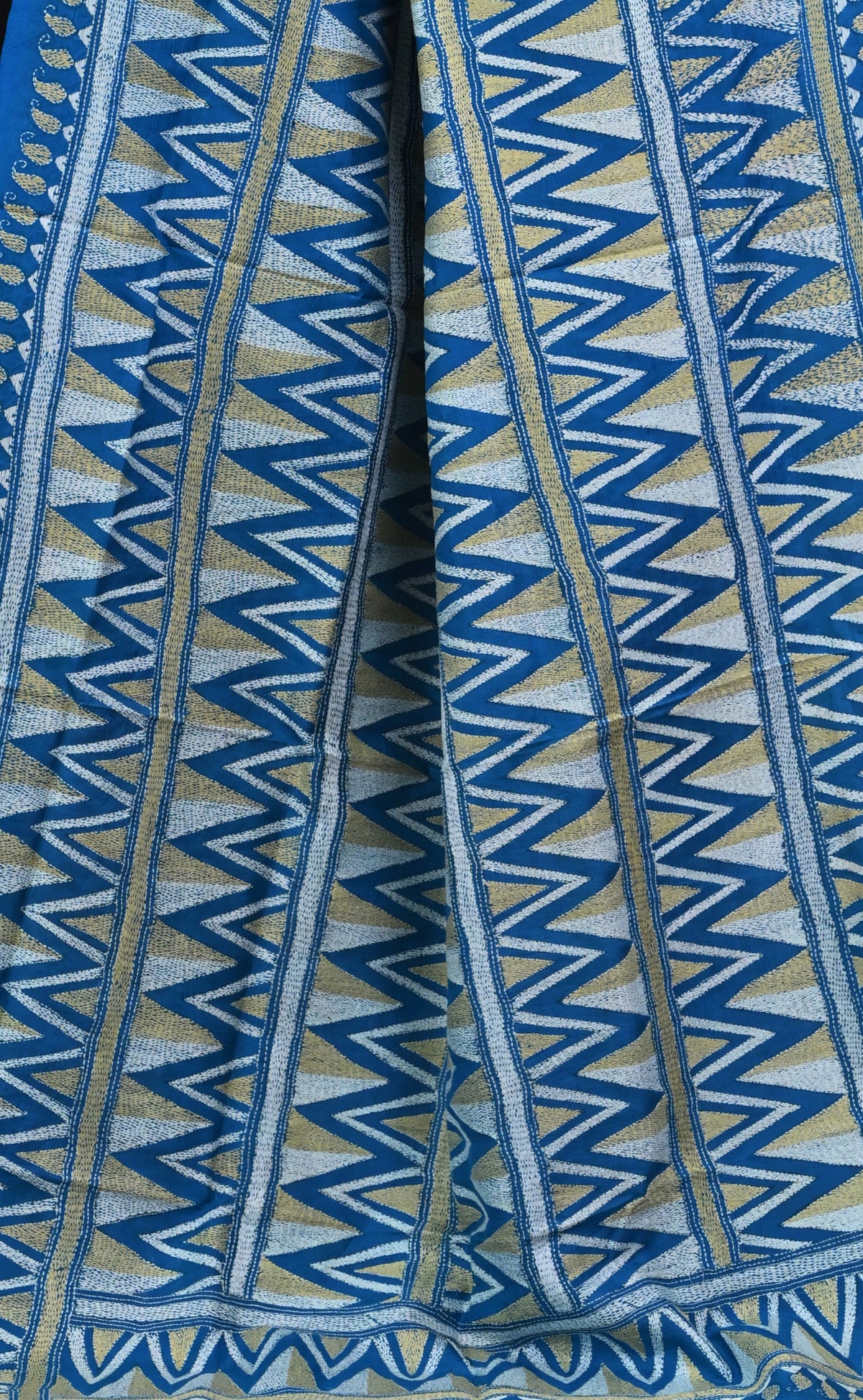 Pure Silk Kantha Dupatta