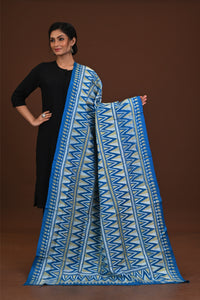 Pure Silk Kantha Dupatta