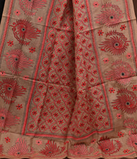 Pure Silk Kantha Dupatta