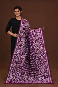 Pure Silk Kantha Dupatta