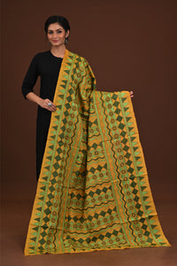Pure Silk Kantha Dupatta