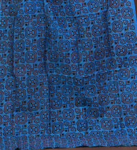 Silk Block Kantha Dupatta