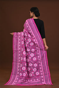 Pure Silk Kantha Dupatta