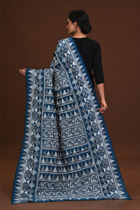 Pure Silk Kantha Dupatta