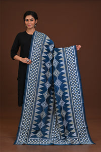 Pure Silk Kantha Dupatta
