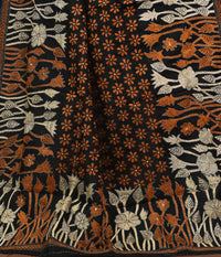 Pure Silk Kantha Dupatta