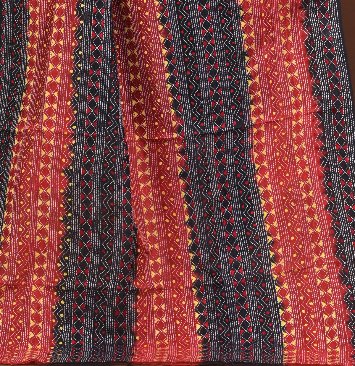 Silk Dye Kantha Dupatta