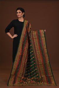 Pure Silk Kantha Dupatta