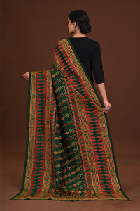 Pure Silk Kantha Dupatta