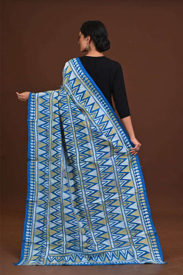 Pure Silk Kantha Dupatta