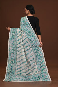 Pure Silk Kantha Dupatta