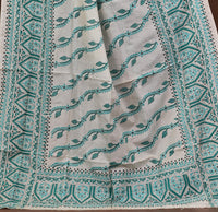 Pure Silk Kantha Dupatta