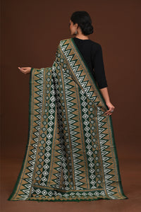 Pure Silk Kantha Dupatta