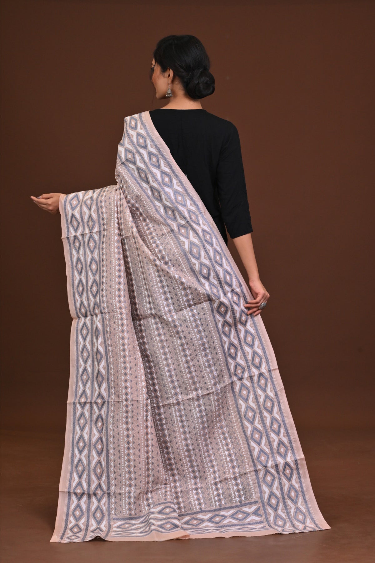 Pure Silk Kantha Dupatta