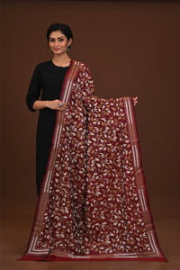 Pure Silk Kantha Dupatta