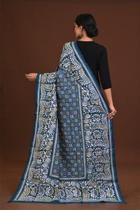 Pure Silk Kantha Dupatta