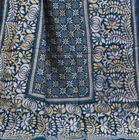 Pure Silk Kantha Dupatta