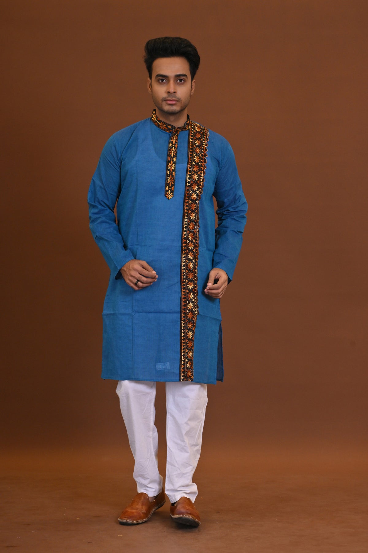 Kantha Applique Kurta